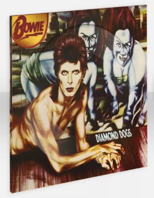 DAVID BOWIE LP Diamond Dogs PICTURE DISC VINYL 50th Anniversary