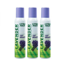 Citrus Magic Organic Air Freshener Spray Lavender Eucalyptus 3oz Pack of 3
