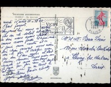 VICHY (03) MUSICIENS / JOUEUR de VIELLE & de BINIOU en 1961