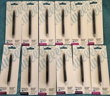 One Dozen 12 Beauty 360 Dual Ended Precision Tweezers Slant  Point Stainless