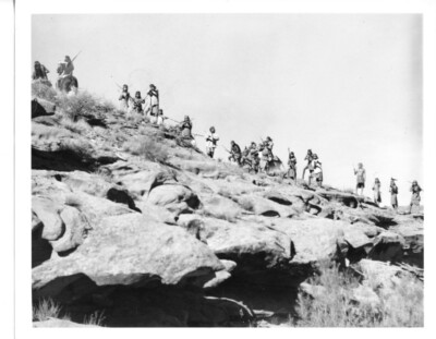 Unidentified Indians Western Cowboy movie 8x10 original photo #J8610