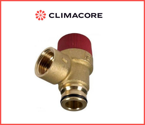 VALVOLA SICUREZZA 3 BAR CALDAIA BAXI ECO 3 LUNA 3 SILVER SPACE 