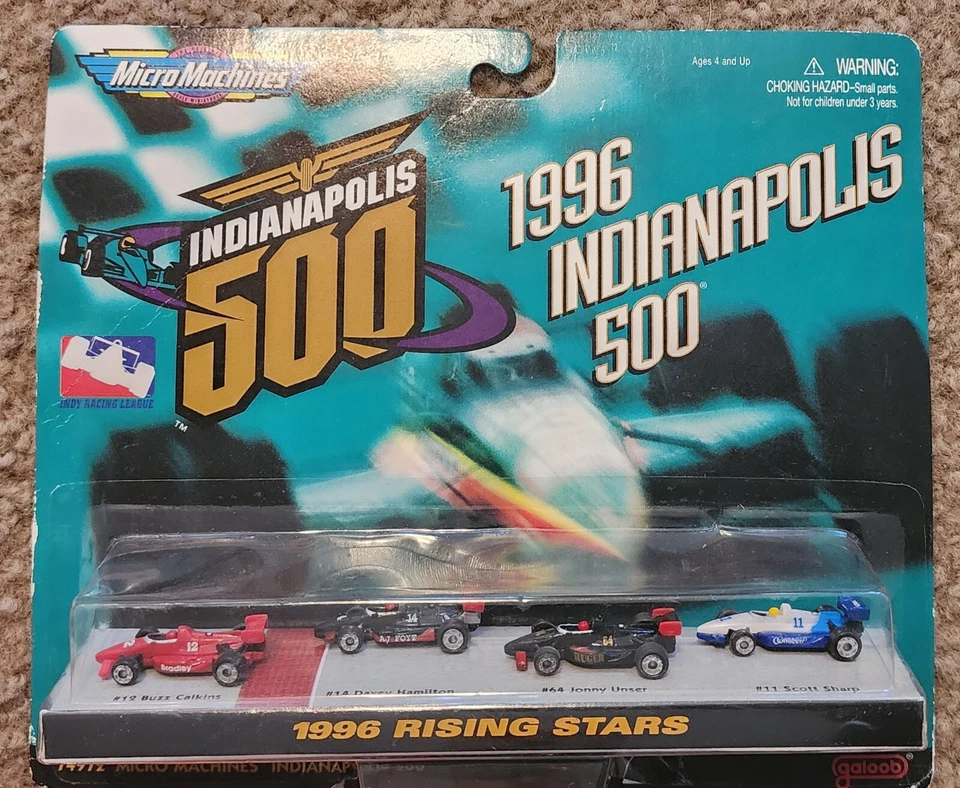 RICKY RUDD, JERMY MAYFIELD & INDY 500 SET 1996 RISING STARS - Image 3 of 4