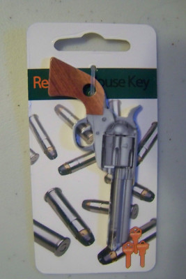 Revolver Cowboy Gun Kwikset KW1 House Key Blank | eBay