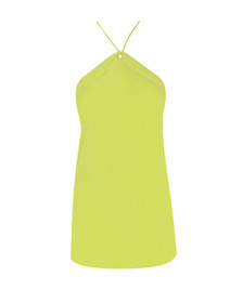 Agent Provocateur Caprio Green Silk Short Slip UK12 L NWT $385