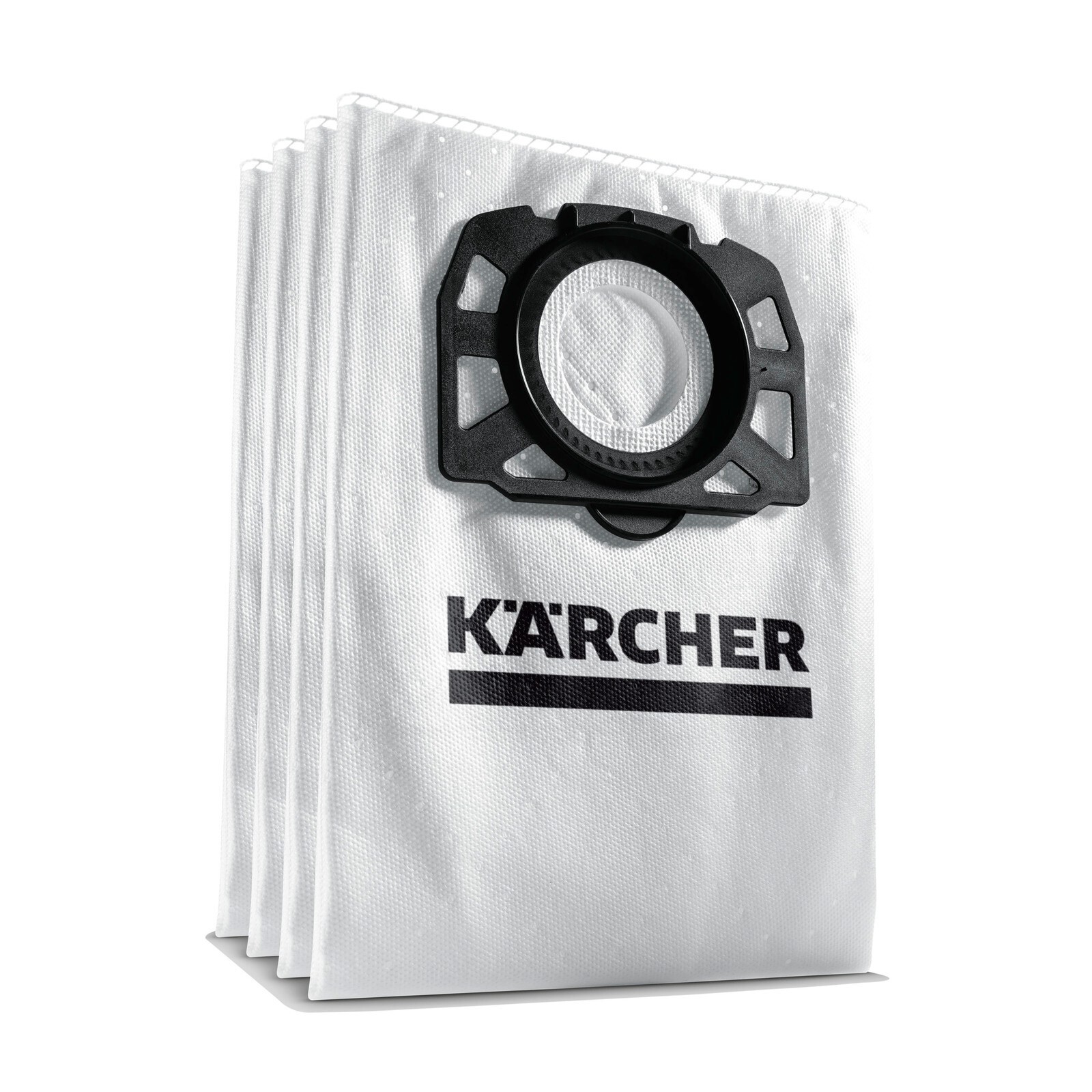 Kärcher Genuine Fleece Filter Bags KFI 487 x4 WD4 WD5 WD6 MV4 MV5 MV6 2.863-006.