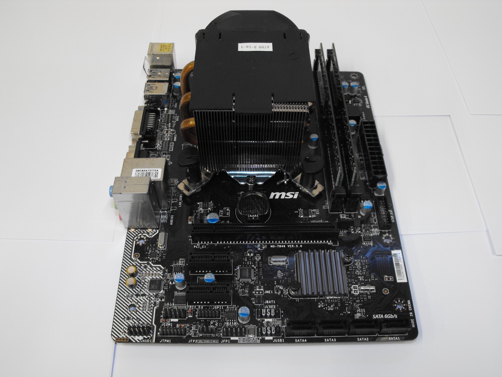 MSI H81M PROVD Motherboard Intel Core i54460 3.2Ghz 16GB DDR3 Memory