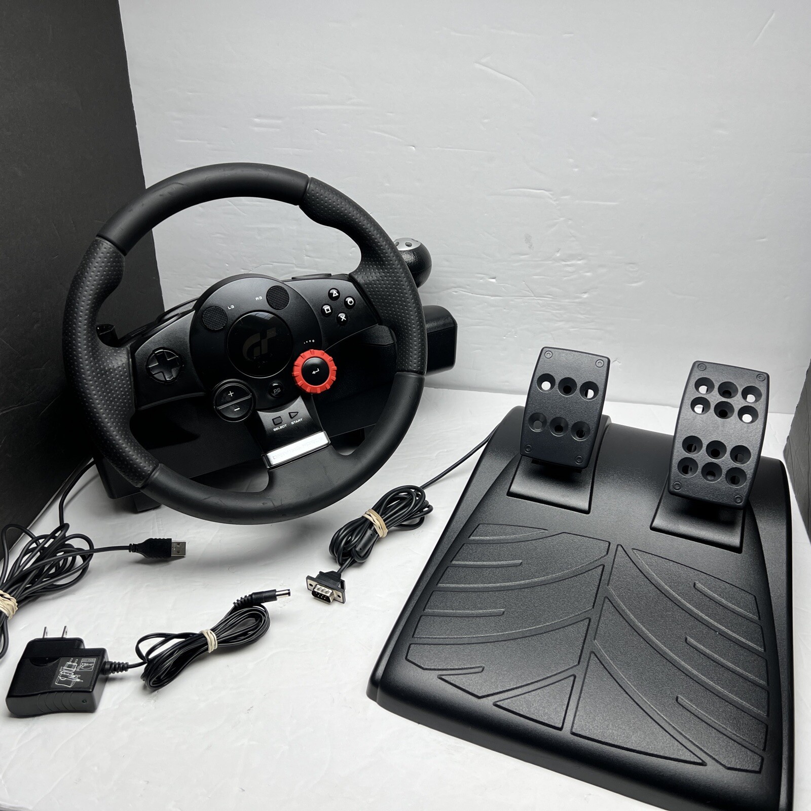 Logitech Driving Force Gt E X5c19 Steering Wheel With Pedals For Sale Online Ebay
