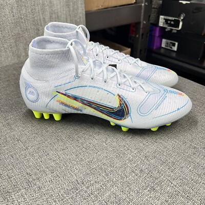 Nike Superfly 8 Elite AG Football Gray New Soccer Cleats  display picture 1