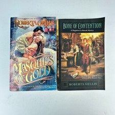 2x Roberta Gellis Historical Romance Paperback Fiction Novels Books