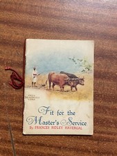 Fit For The Master's Service by Frances Havergal - Pub: C.S.S.M. - c1900 - PB