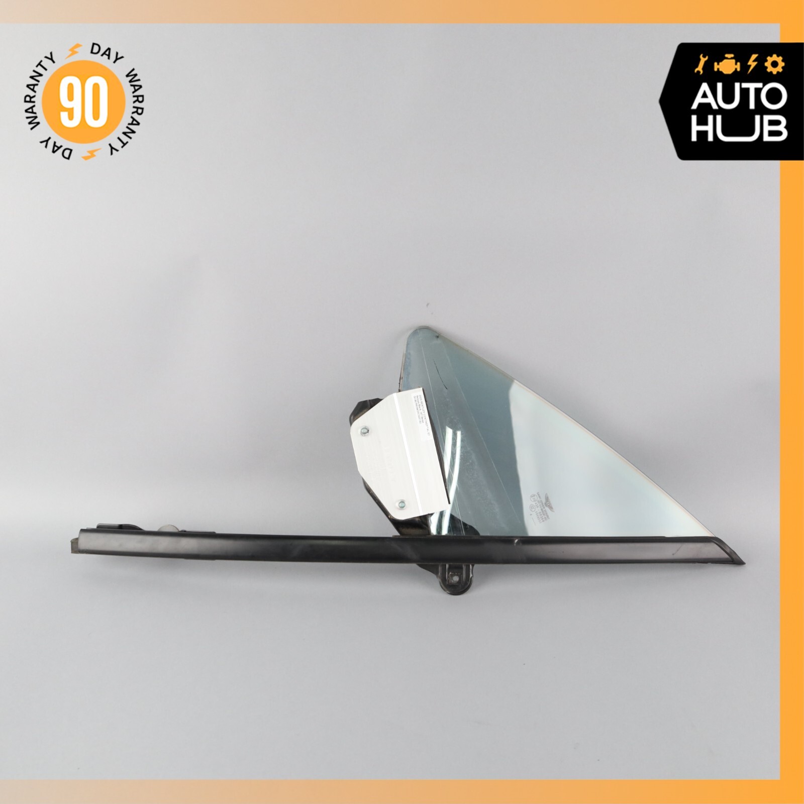 03-10 Bentley Continental GT Front Left Side Door Vent Window Glass OEM 81k