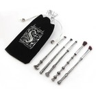 Free p&p Harrypotter Wand Makeup Brush Set + Timeturner Pendent Gift Set