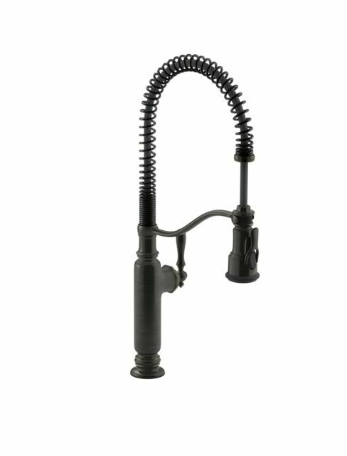 Kohler Tournant Single-Handle Semi-Professional Kitchen Sink Faucet - Oil-Rubbed