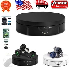 Elegant Motorized Display Turntable with Adjustable Speed for Retail and Studios