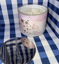 Bath Body Works Pink Lilac Vanilla 3-Wick Candle 14.5 oz