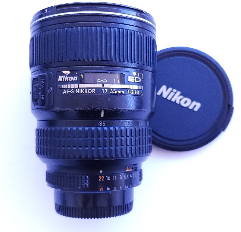 Nikon Nikkor AF-S 17-35mm f2.8 D ED Lens parts or repair AF doesn