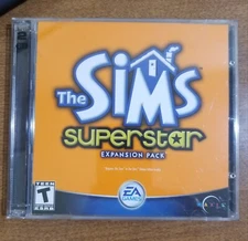 The Sims Superstar Expansion Pack 2 Disc PC CD-ROM Game 