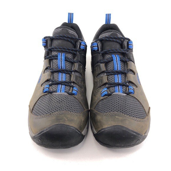 Scarpe da trekking Keen Steens Vent da uomo taglia 11 5 EUR 45 magnete in pelle Sky Diver