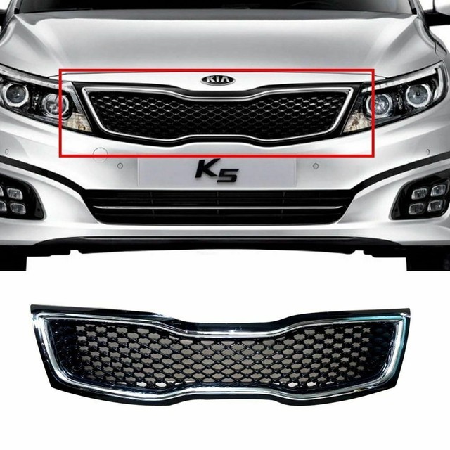 20142015 Optima SX SXL Front Grille Original Kia Bumper Upper Black