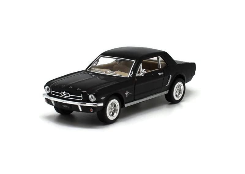 1964 1/2 Ford Mustang In Black Diecast 1:36 Scale By