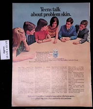 1969 HyperpHaze Teens Talk About Problem Skin Wash w/HyperpHaze Print Ad 46594
