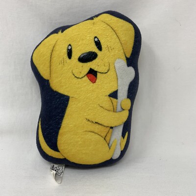 Jenny Danko Illustration Dog with Bone Plush