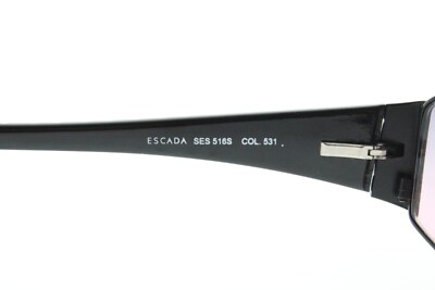 VTG Escada Sunglasses Black Pink Rhinestones SES 516S col  display picture 2