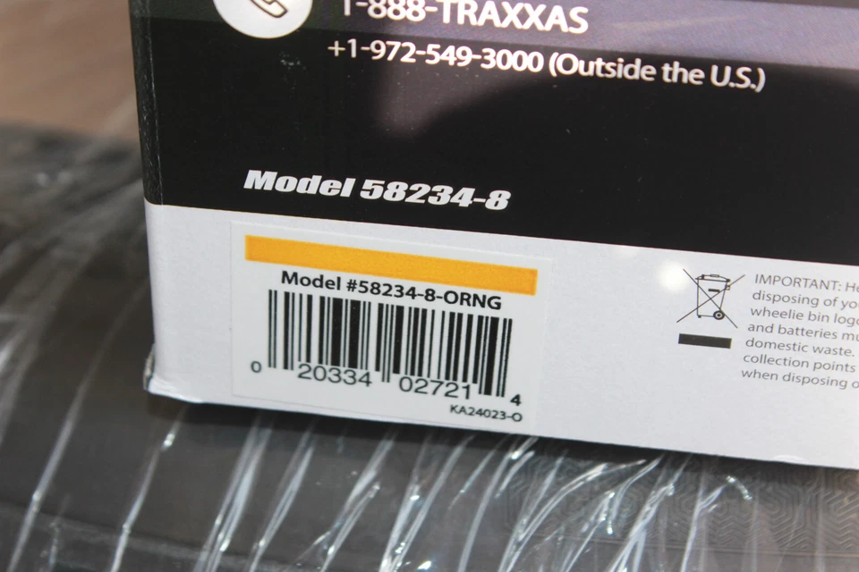 Traxxas TRX 58234 -8 Orange Slash 1:10 2WD Short Course RTR HD + Battery New - Image 2 of 4