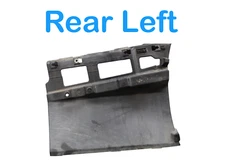 11-16 Hyundai Equus Sig Rear Left Driver Side Bumper Cover Bracket Black Oem