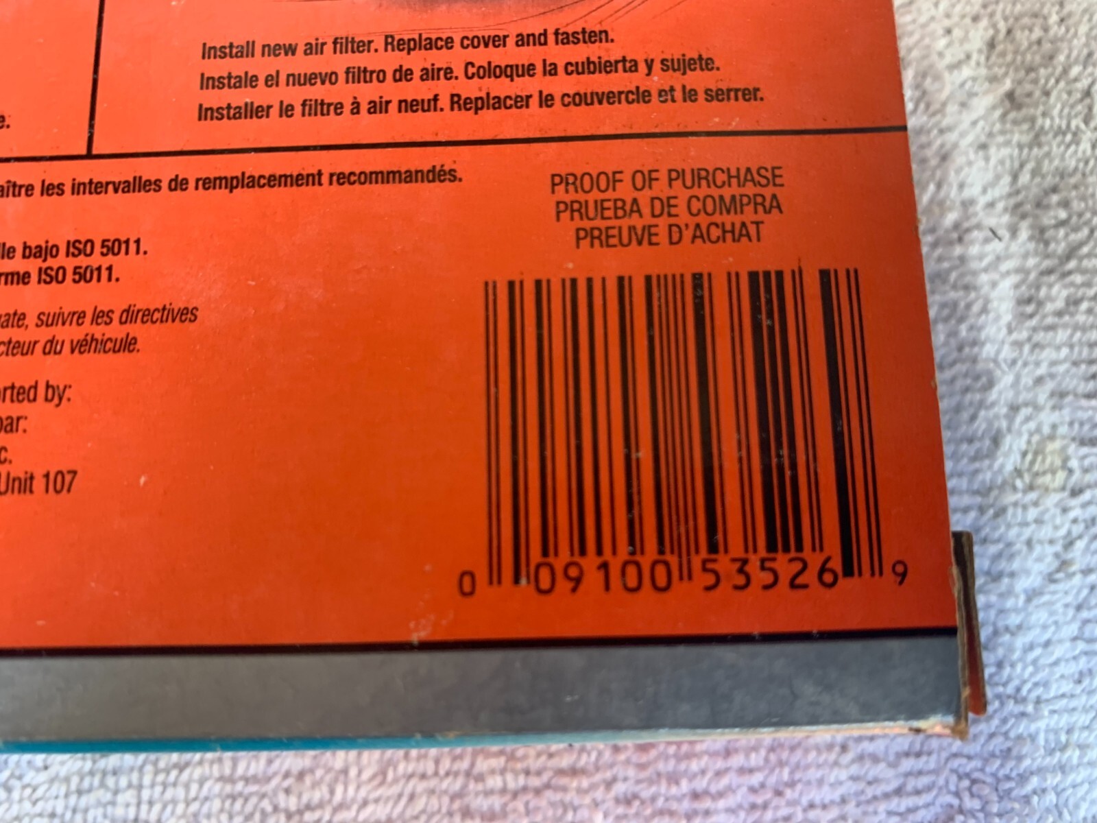 New Open Box FRAM CA10242 Engine Air Extra Guard Filter eBay