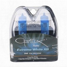 Hella Optilux Gen2 Blue Top H4 9003 Extreme White Xb Light Bulbs 6055w