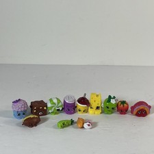 Shopkins Food Lot Of 13 Beverages, Vegetables, More Rares Minis Included