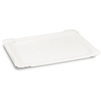 20X Bionature Pappteller Aus Frischfaser 11 X 16 Cm Fettdicht Weiß