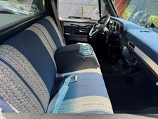 Saddle Blanket Bench Seat Cover Woven Fabric For Full Size Pickup Trucks Blue Saddle Blanket Bench Seat Cover Woven Fabric For Full Size Pickup Trucks Blue