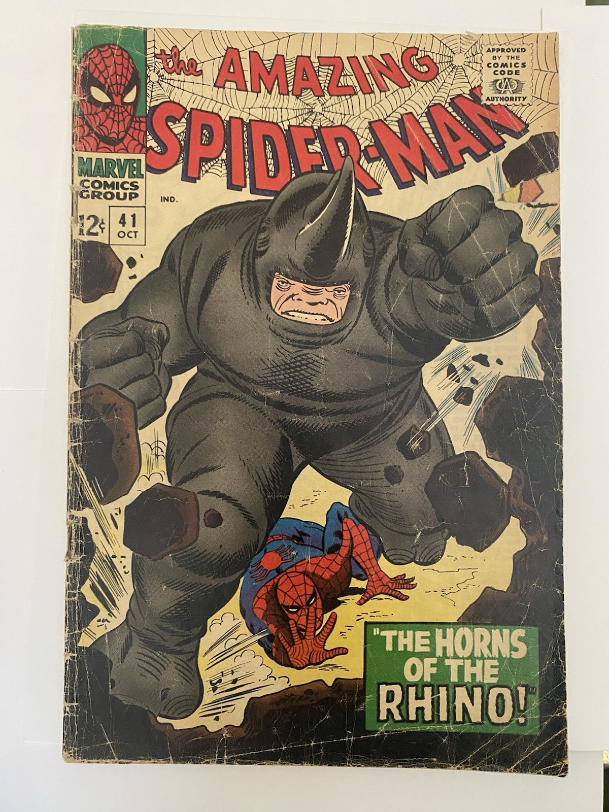 Amazing Spider-Man #41 1st App. of the Rhino! Good/2.0