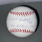 Anibal Sanchez Signed No Hitter 9/6/06 on MLB OFFICIAL Baseball PSA/DNA COA