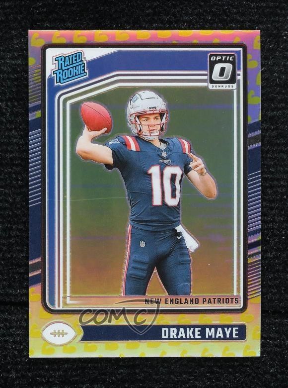 2024 Panini Donruss Optic Rated Rookie Flex Prizm 48/149 Drake Maye #229 1d59