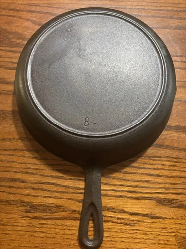 Birmingham Stove & Range, Red Mountain, Hand Scribed 8 –, Cast Iron Skillet