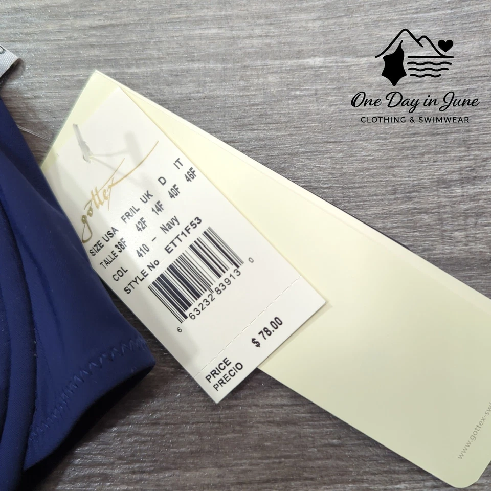 Gottex Profile Underwire Bikini Top Size 38F - Image 2 of 3