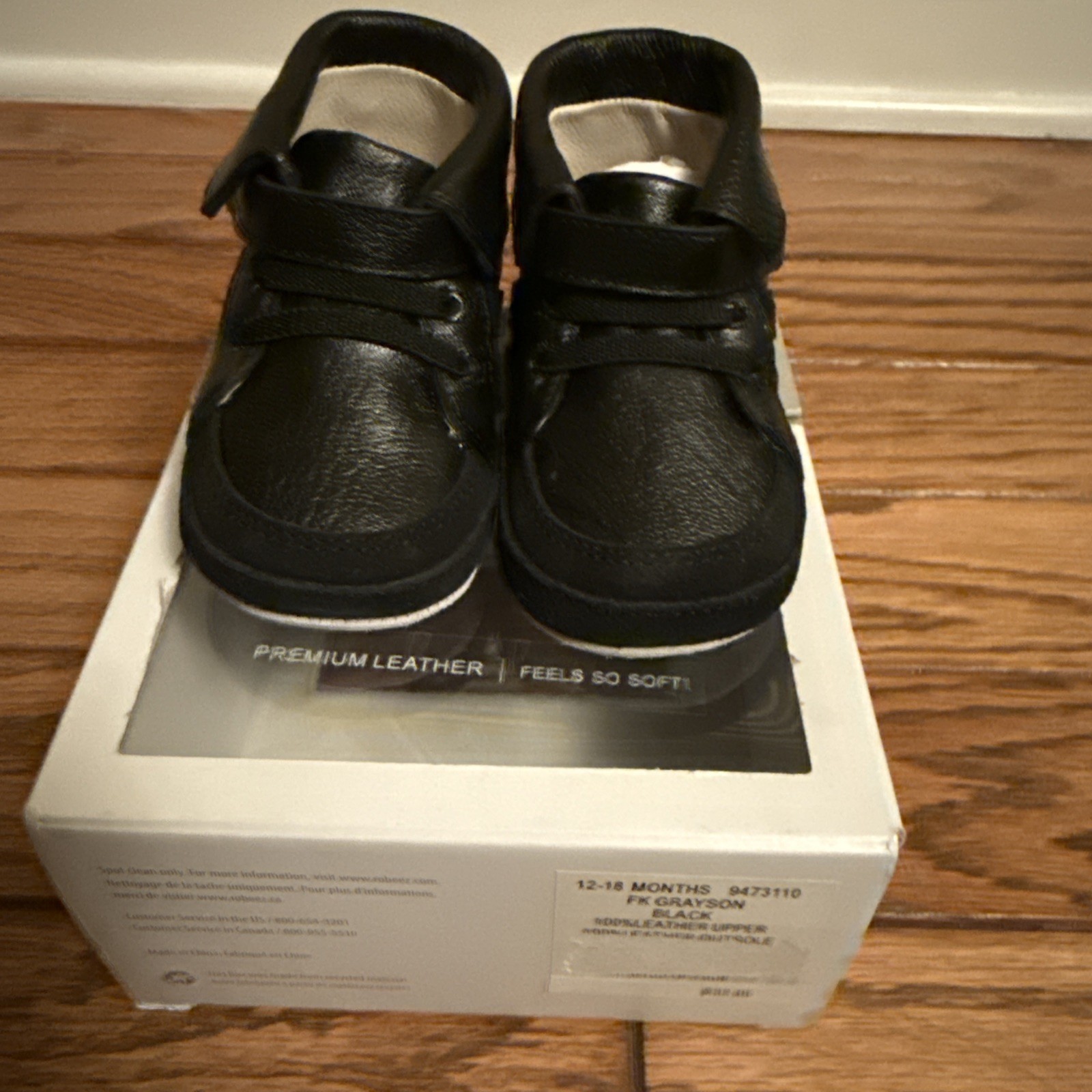 Size 5- Nwb 12-18 Months- First Crib Shoe