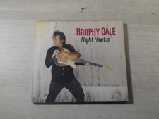 Brophy Dale Night Hawkin' CD 2008 Digipak Signed Limited Edition with Guitar Pic