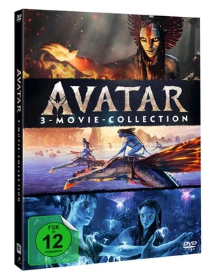 Avatar - 1+2+3 (Fire and Ash) Filme Collection # DVD-NEU - Bild 1 von 3