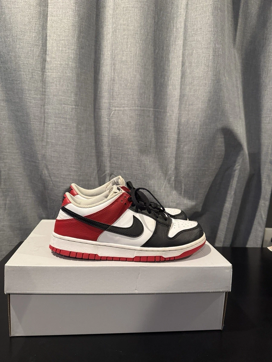 Las mejores ofertas en Nike Dunk Low White Black Red | eBay