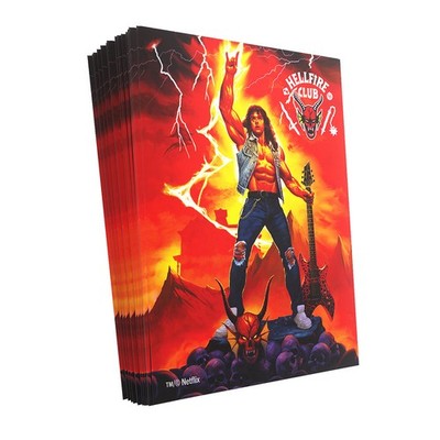 Stranger Things - Hellfire Club Art Sleeves Eddie Munson-UFS-Magic-MTG