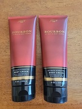 Bath Body Works Men's Collection Ultra Shea Body Cream BOURBON Set of 2