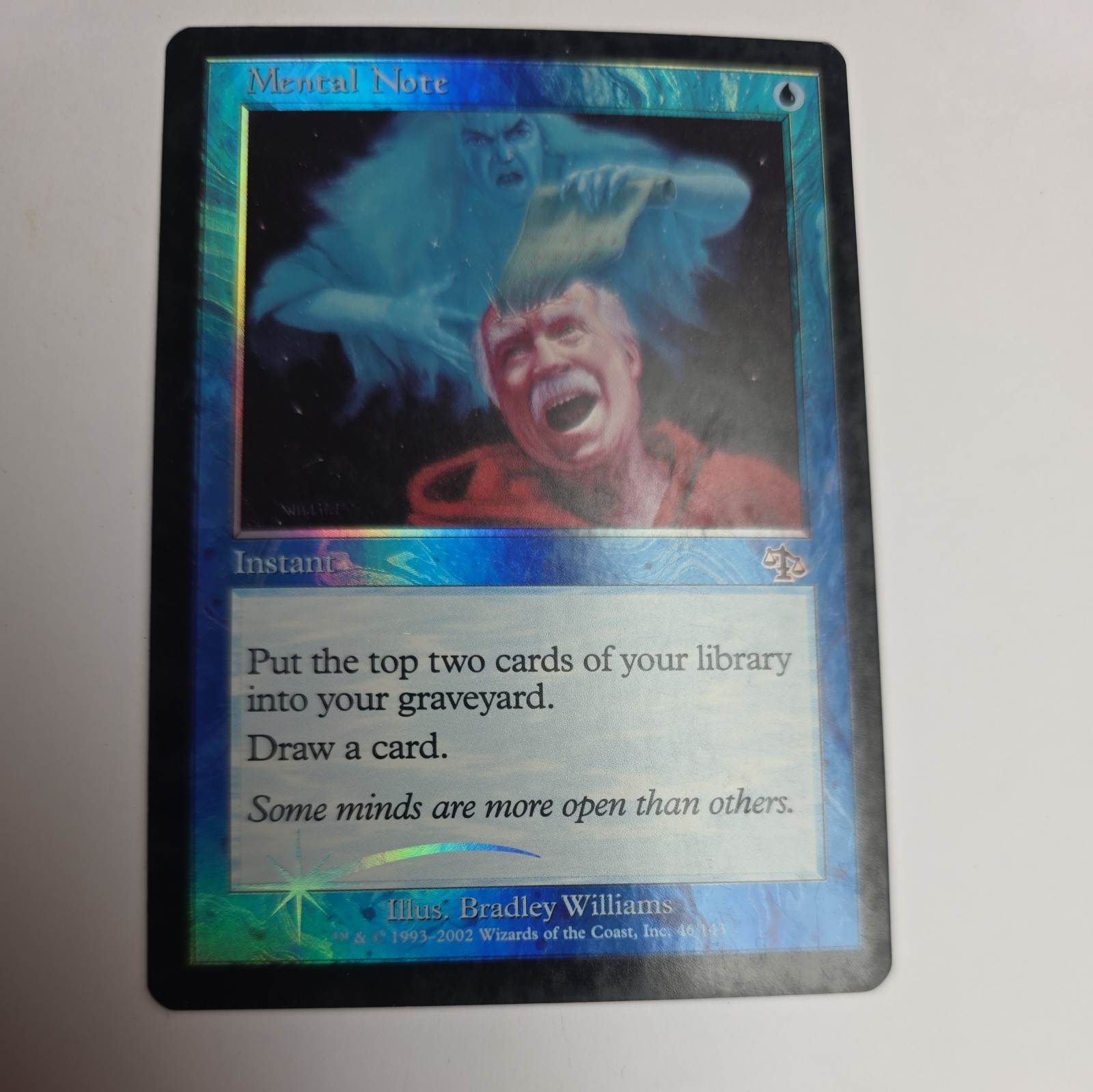 Mental Note - 2002 Magic the Gathering - Judgment Foil LP