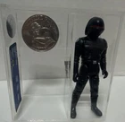 VINTAGE STAR WARS Last 17  IMPERIAL GUNNER Graded Ukg U90. Potf With Coin *125
