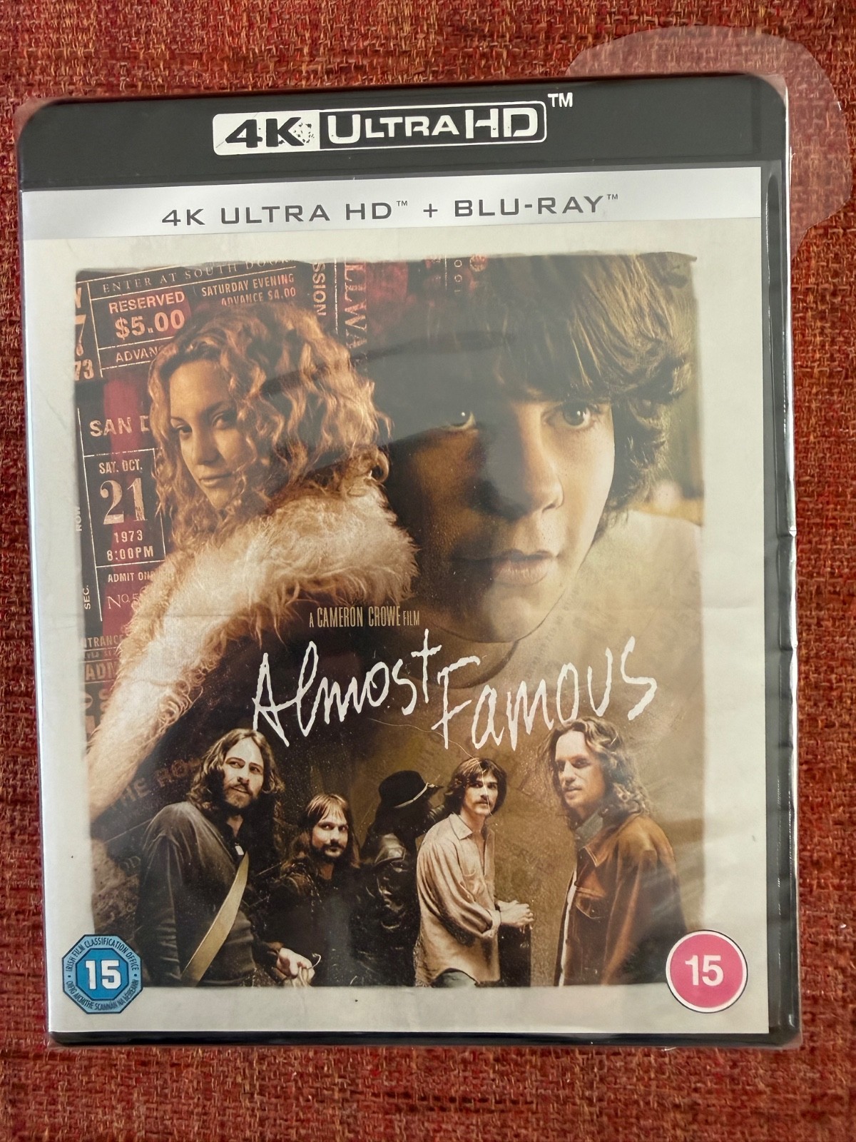 ALMOST FAMOUS [4K UHD + BLU-RAY] NEW & SEALED