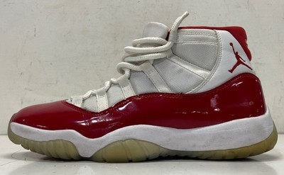 Nike Air Jordan 11 Retro Cherry White Varsity Red Men's Sneakers Size 10